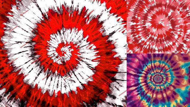 93+ Red Tie Dye Patterns