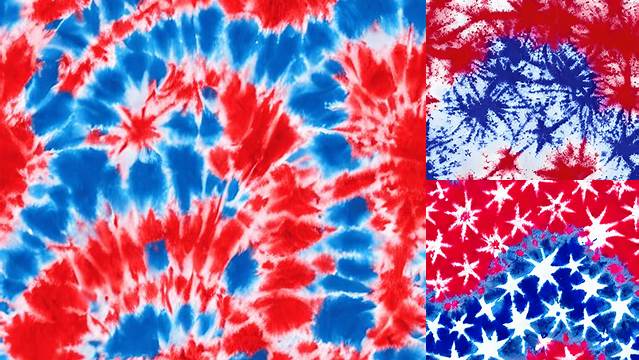 23+ Red White And Blue Tie Dye Patterns