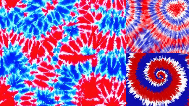 56+ Red White Blue Tie Dye Patterns