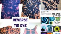 31+ Reverse Tie Dye Folding Techniques