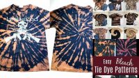 71+ Reverse Tie Dye With Bleach Patterns