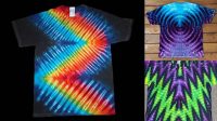 61+ Ripple Tie Dye Techniques Zig Zag