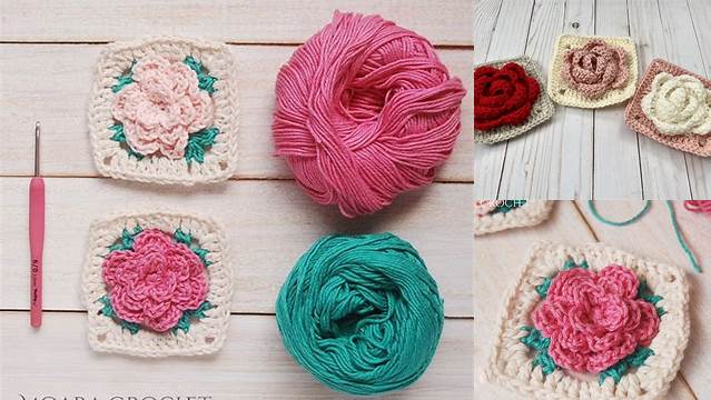 95+ Rose Granny Square Pattern Free