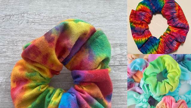 31+ Scrunchie Tie Dye Pattern