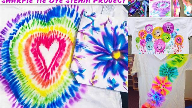 3+ Sharpie Tie Dye Patterns