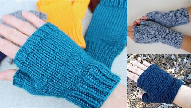 26+ Simple Best Free Knitting Patterns For Gloves On Two Needles Uk