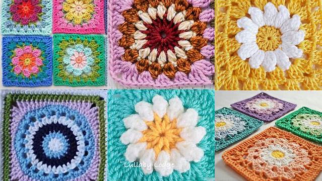 44+ Simple Flower Granny Square Pattern Free Pdf