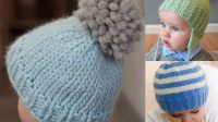 62+ Simple Free Knitting Patterns For Baby Hats On Straight Needles Uk