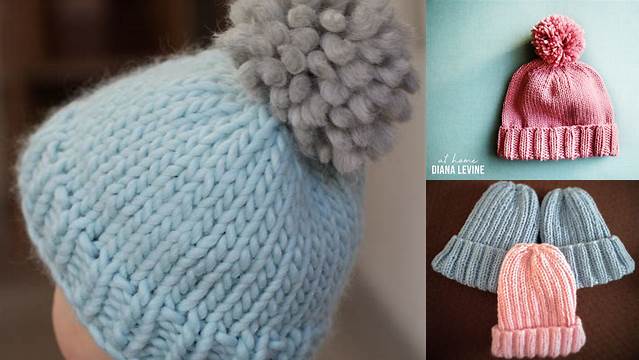 84+ Simple Free Knitting Patterns For Children's Hats On Straight Needles