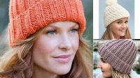 76+ Simple Free Knitting Patterns For Hats On Straight Needles Dk Uk