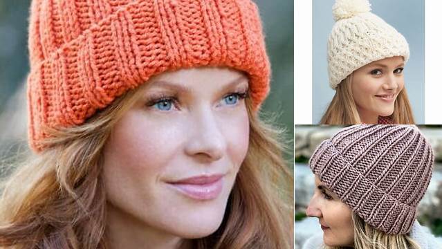 76+ Simple Free Knitting Patterns For Hats On Straight Needles Dk Uk