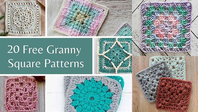 20+ Simple Granny Square Pattern Pdf Free Download