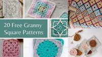 78+ Simple Modern Granny Square Blanket Patterns Free