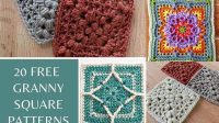 46+ Simple Modern Granny Square Pattern Free Pdf