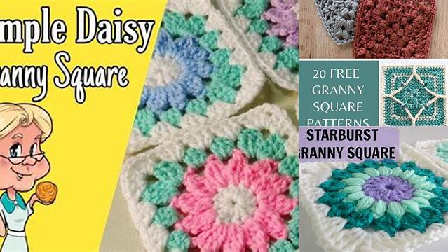 79+ Simple Modern Granny Square Pattern Free Youtube