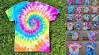 33+ Simple Tie Dye Shirt Patterns