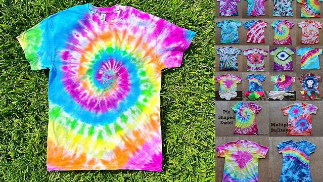 33+ Simple Tie Dye Shirt Patterns