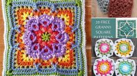 90+ Small Granny Square Pattern Free