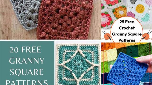 73+ Solid Granny Square Pattern Pdf Free Download