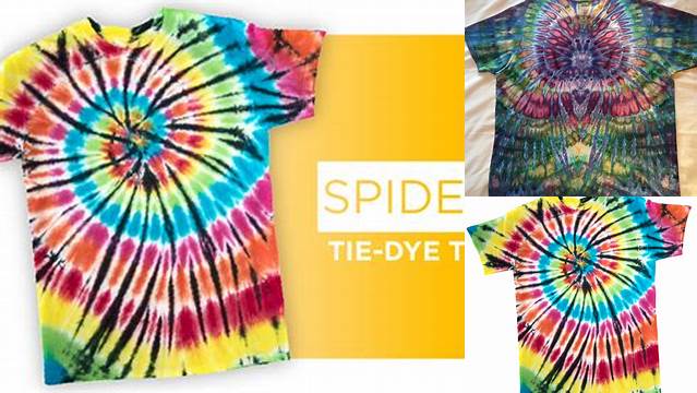 41+ Spider Fold Tie Dye