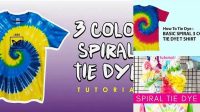 81+ Spiral Tie Dye 3 Colors