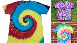 4+ Spiral Tie Dye Color Ideas