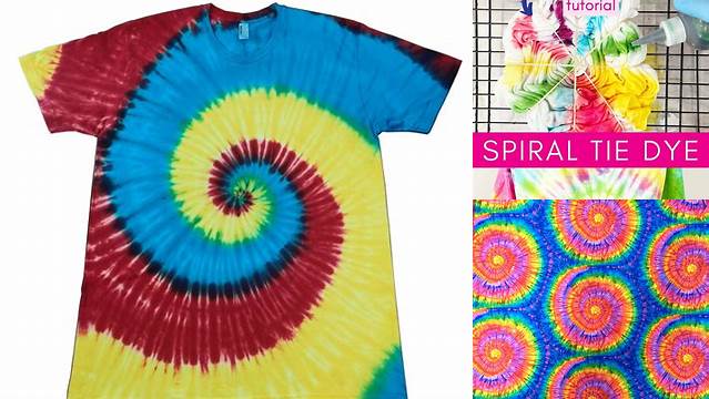 60+ Spiral Tie Dye Color Patterns