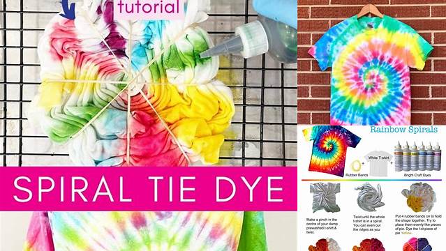 51+ Spiral Tie Dye Diy