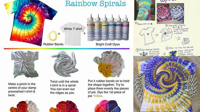 45+ Spiral Tie Dye Instructions