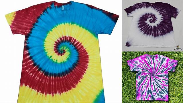 11+ Spiral Tie Dye Patterns