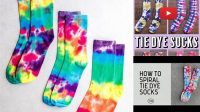 9+ Spiral Tie Dye Socks Diy