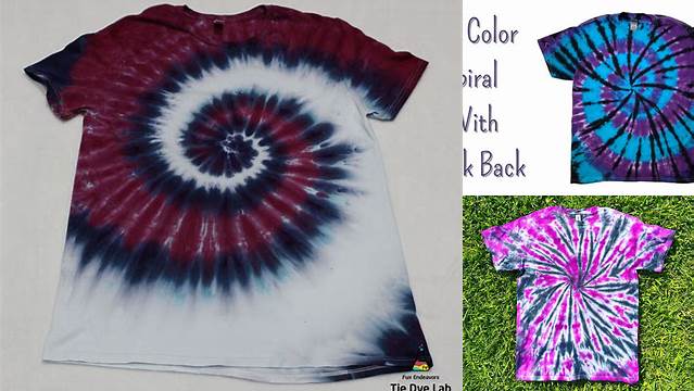 70+ Spiral Tie Dye Two Colors