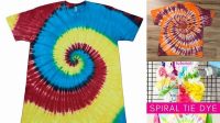 96+ Spiral Tie Dye With 4 Colors