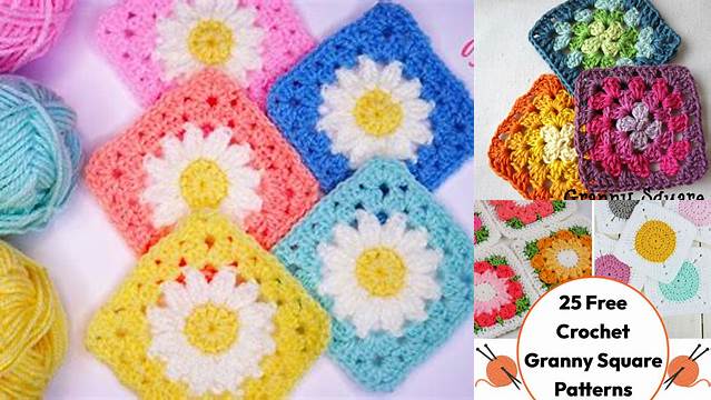 22+ Spring Court Granny Square Pattern Free Pdf