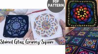 7+ Stained Glass Granny Square Patterns Free