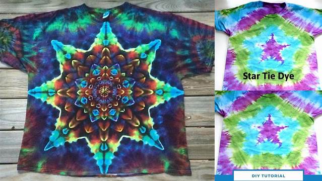 45+ Star Tie Dye Pattern Easy