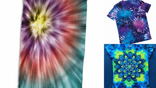 5+ Starburst Tie Dye Technique