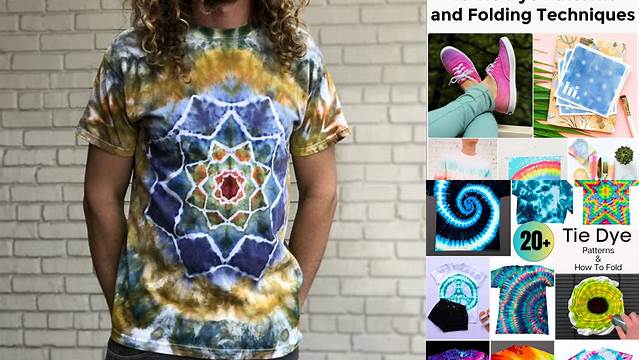 34+ Step By Step Advanced Tie Dye Folding Techniques