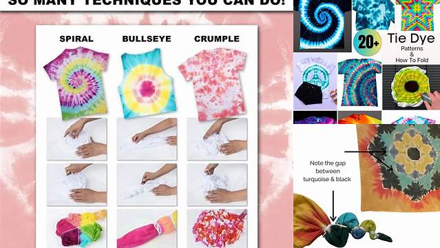 9+ Step By Step Tie Dye Folding Techniques