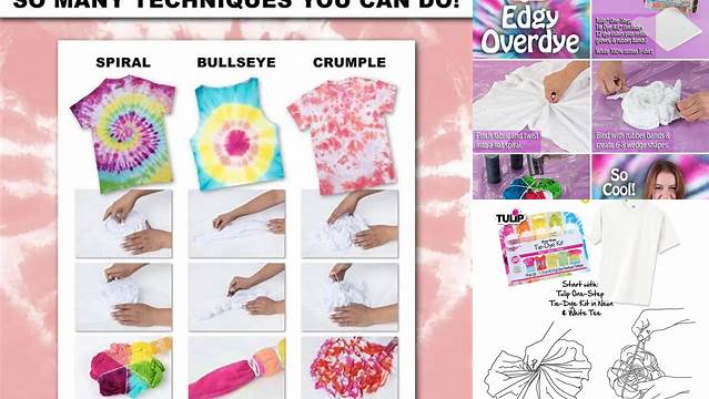 14+ Step By Step Tie Dye Instructions Printable