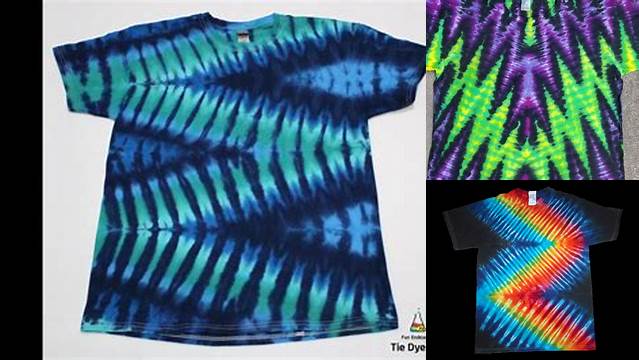 37+ Step By Step Tie Dye Techniques Zig Zag