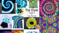 20+ Step By Step Trippy Cool Tie Dye Patterns