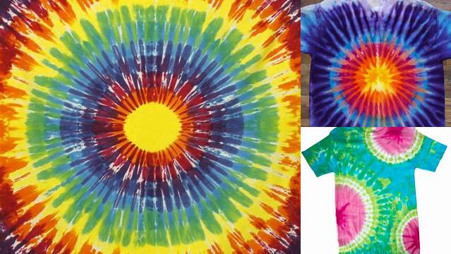 77+ Sunburst Pattern Tie Dye