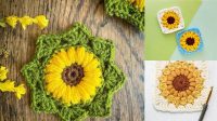 63+ Sunflower Granny Square Pattern Free Uk