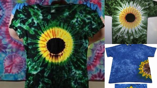 45+ Sunflower Tie Dye Instructions