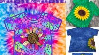 90+ Sunflower Tie Dye Pattern