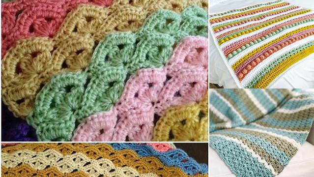 28+ Super Easy Crochet Blanket Patterns