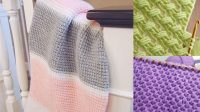 72+ Super Easy Tunisian Crochet Baby Blanket Patterns Free