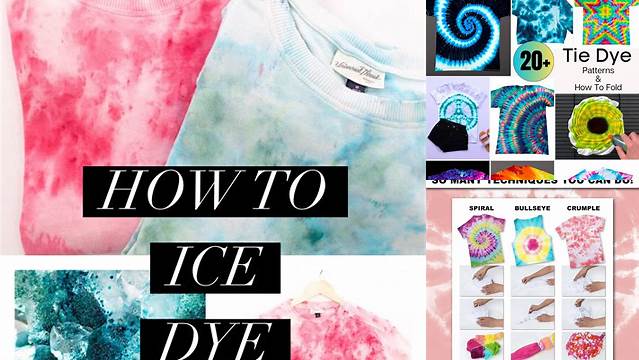 92+ Techniques For Tie Dying