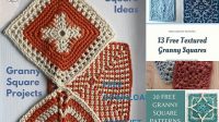 56+ Textured Granny Square Patterns Free